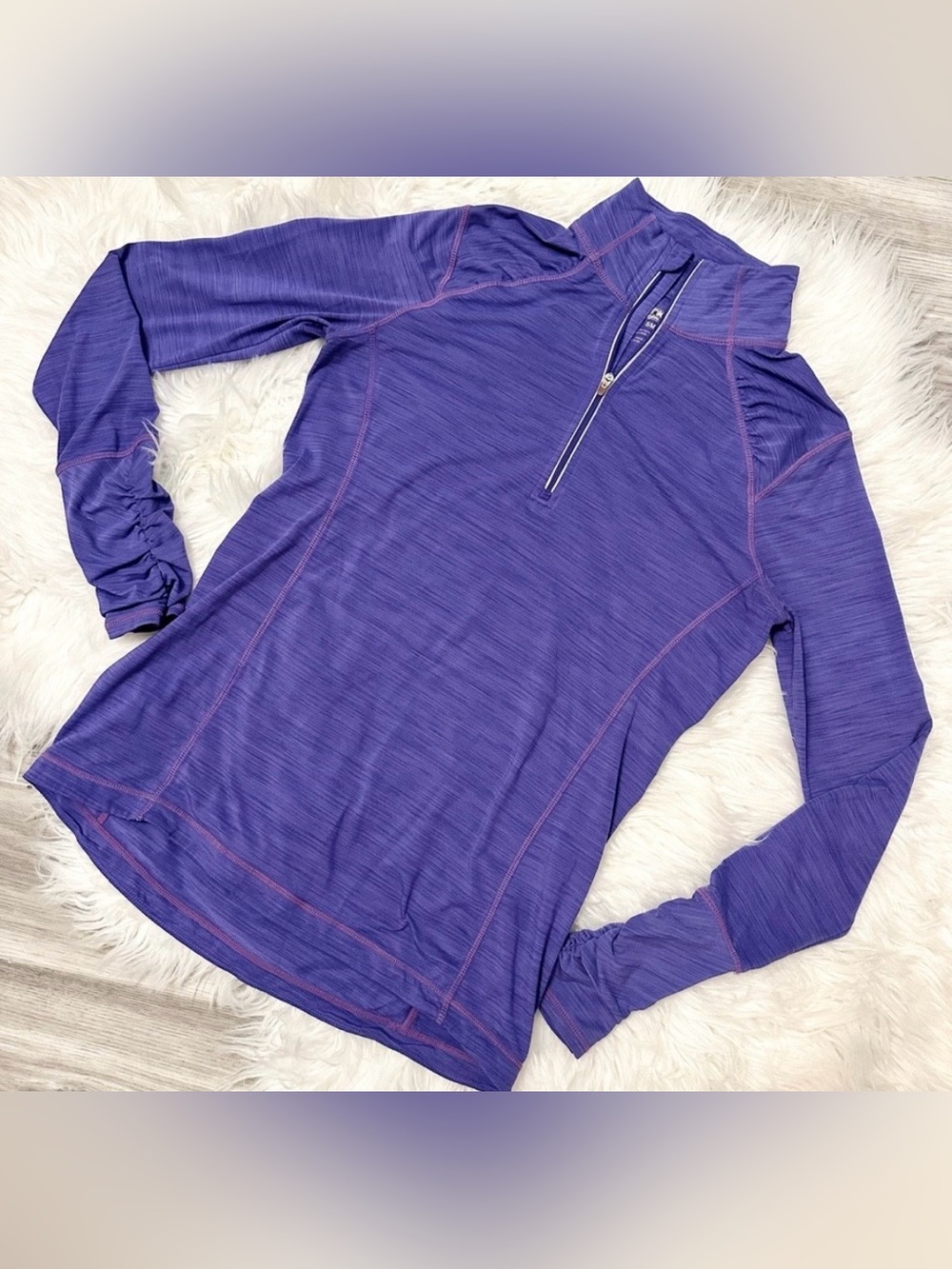 KIRKLAND Quarter-Zip Workout Top